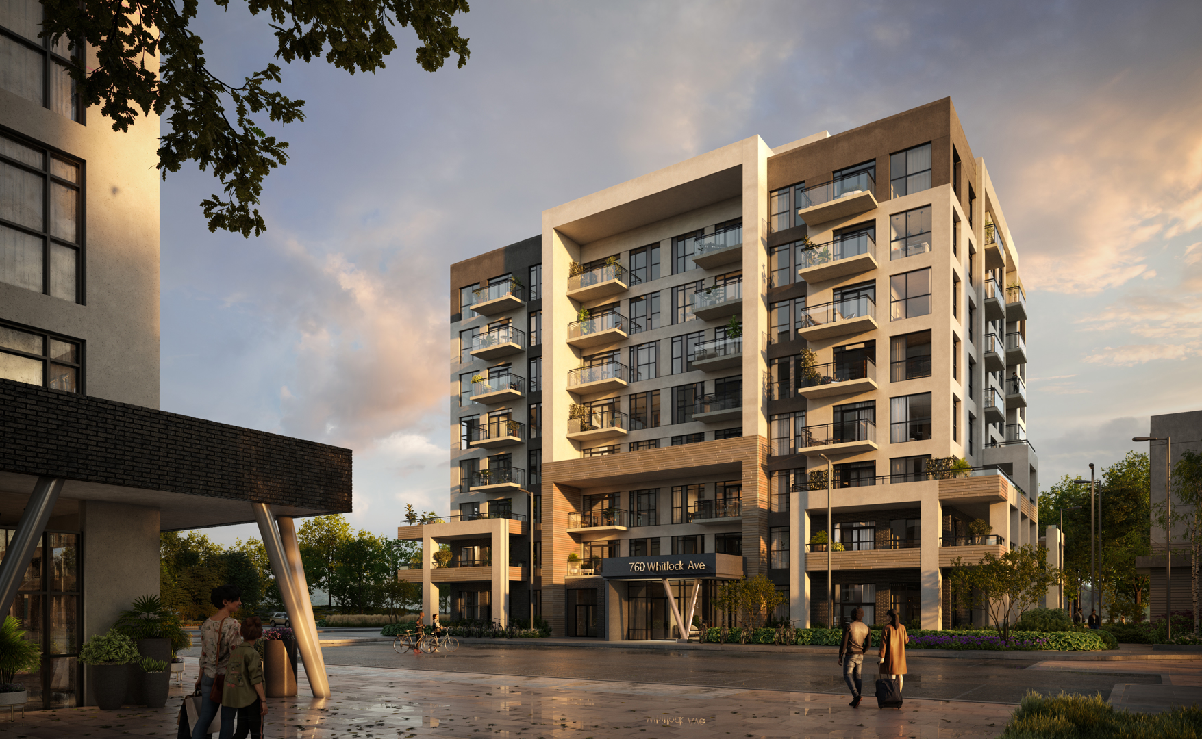Mile and Creek Condos rendering
