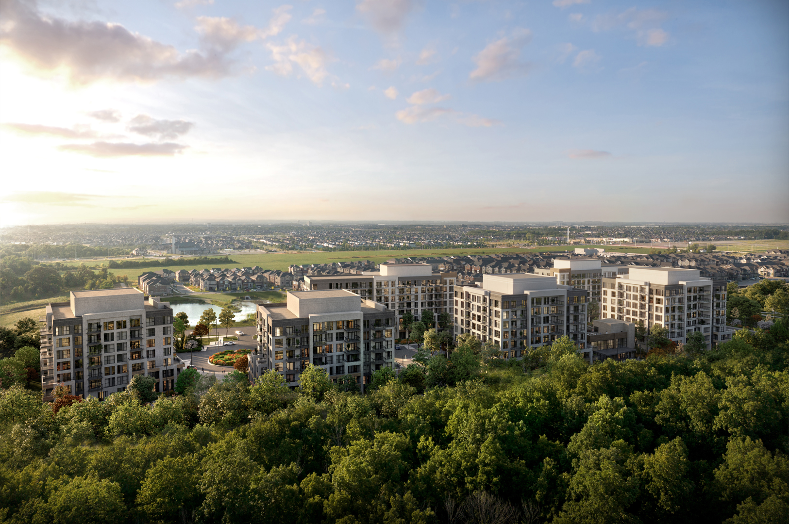 Mile and Creek Condos rendering