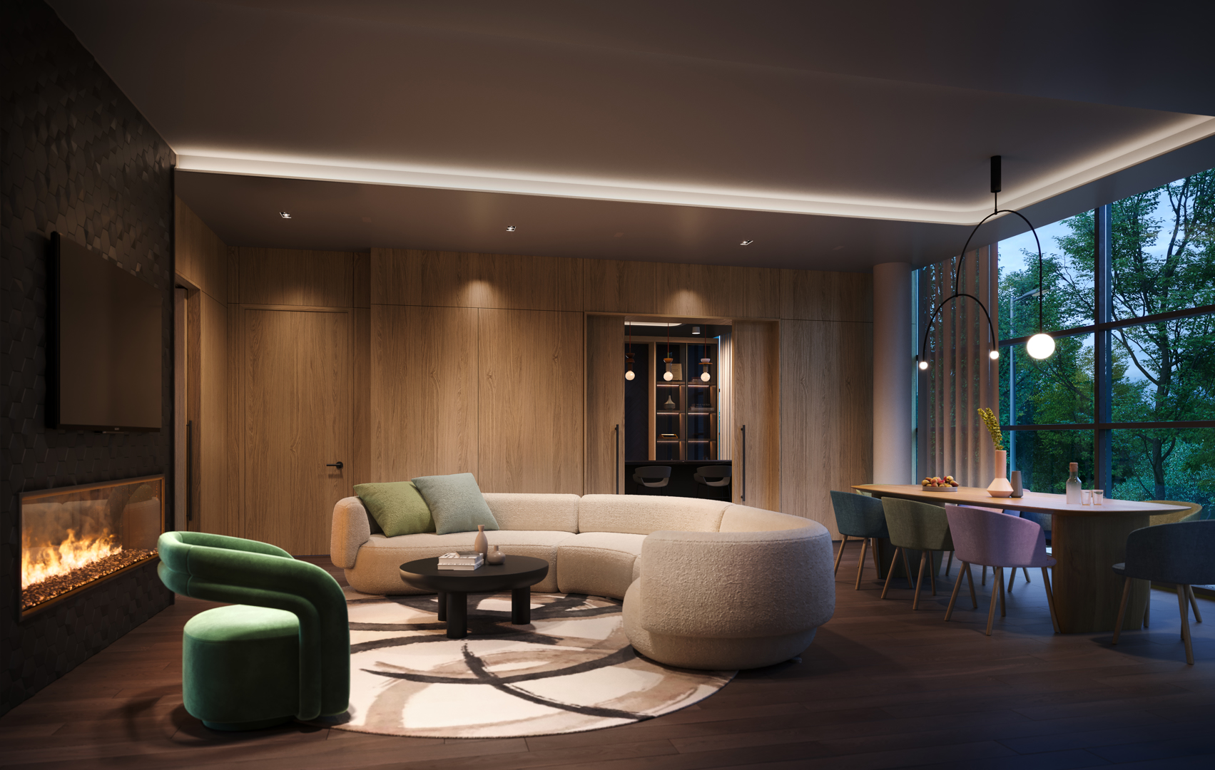 Mile and Creek Condos rendering