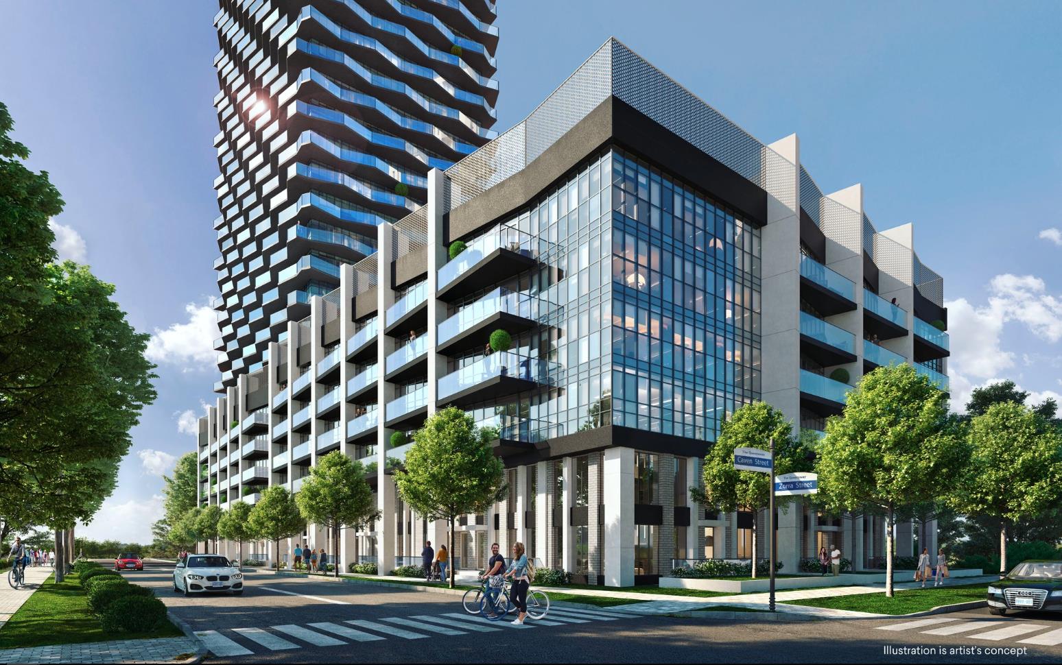 Thirty Six Zorra Condominiums rendering