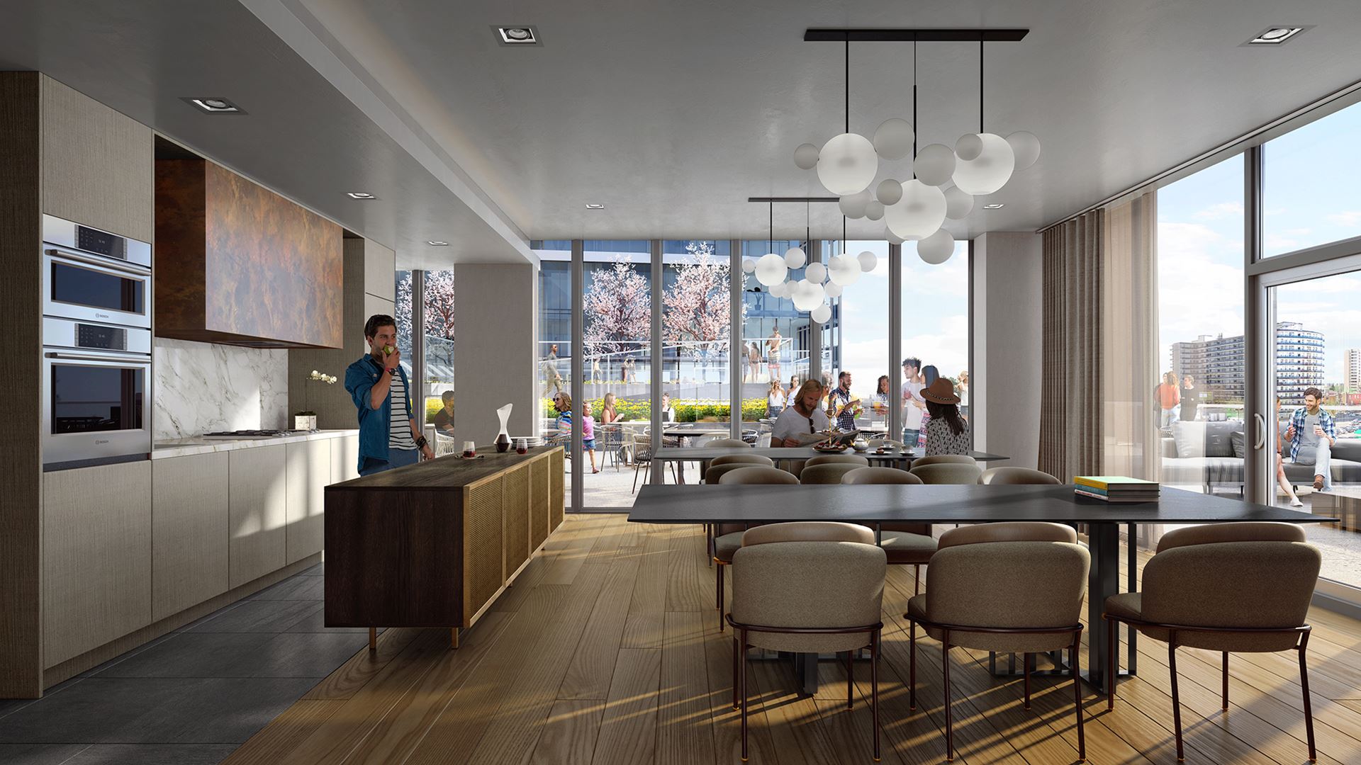M2M SPACES rendering
