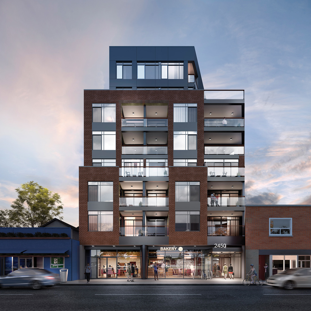 The Cliffton rendering