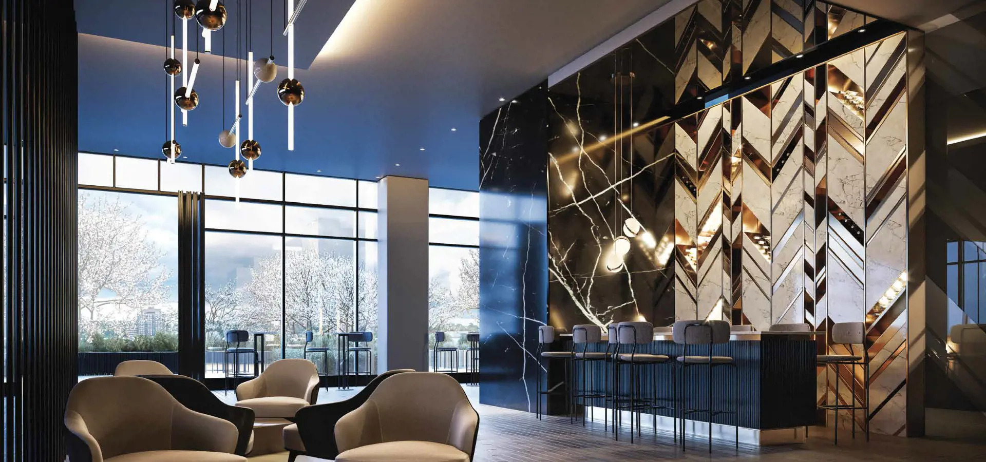 The Moderne rendering