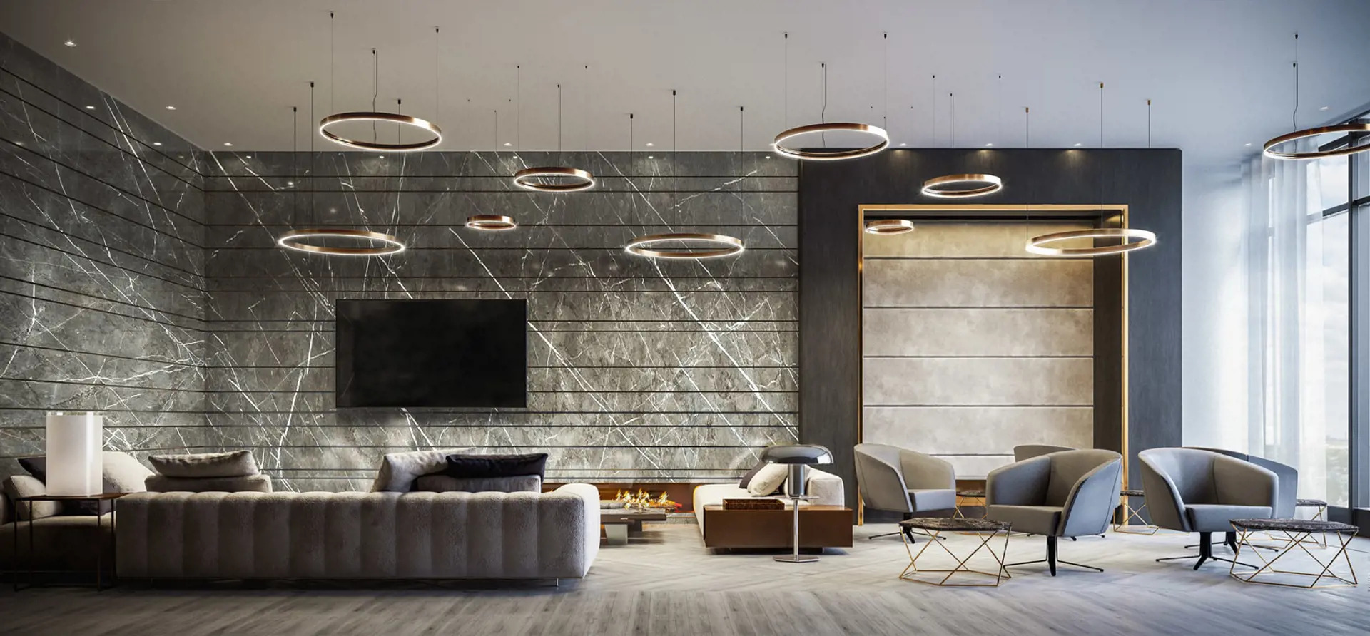 The Moderne rendering
