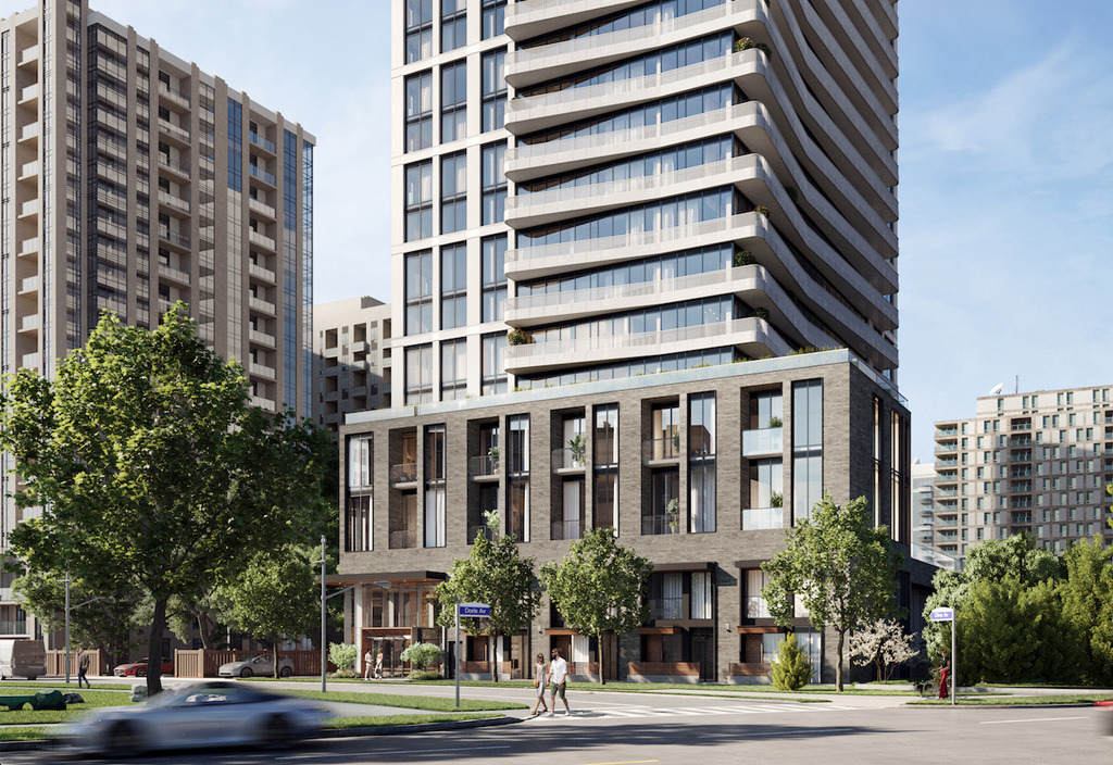 Olive Residences rendering