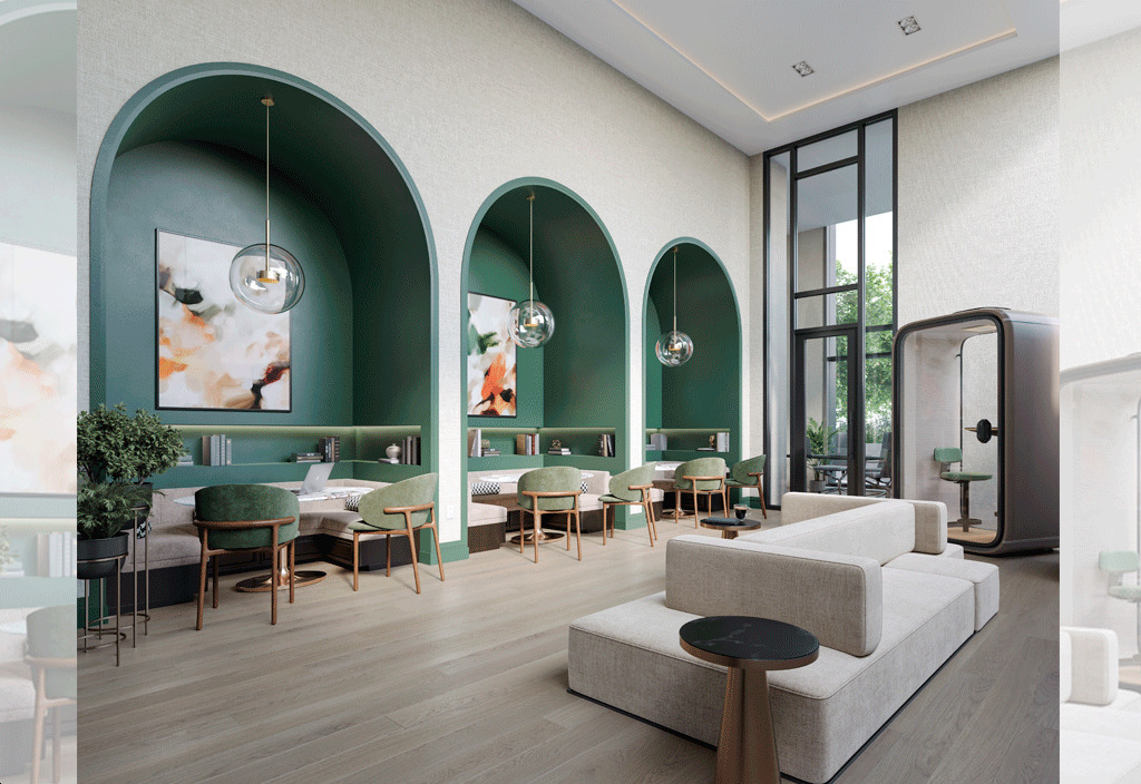 Olive Residences rendering