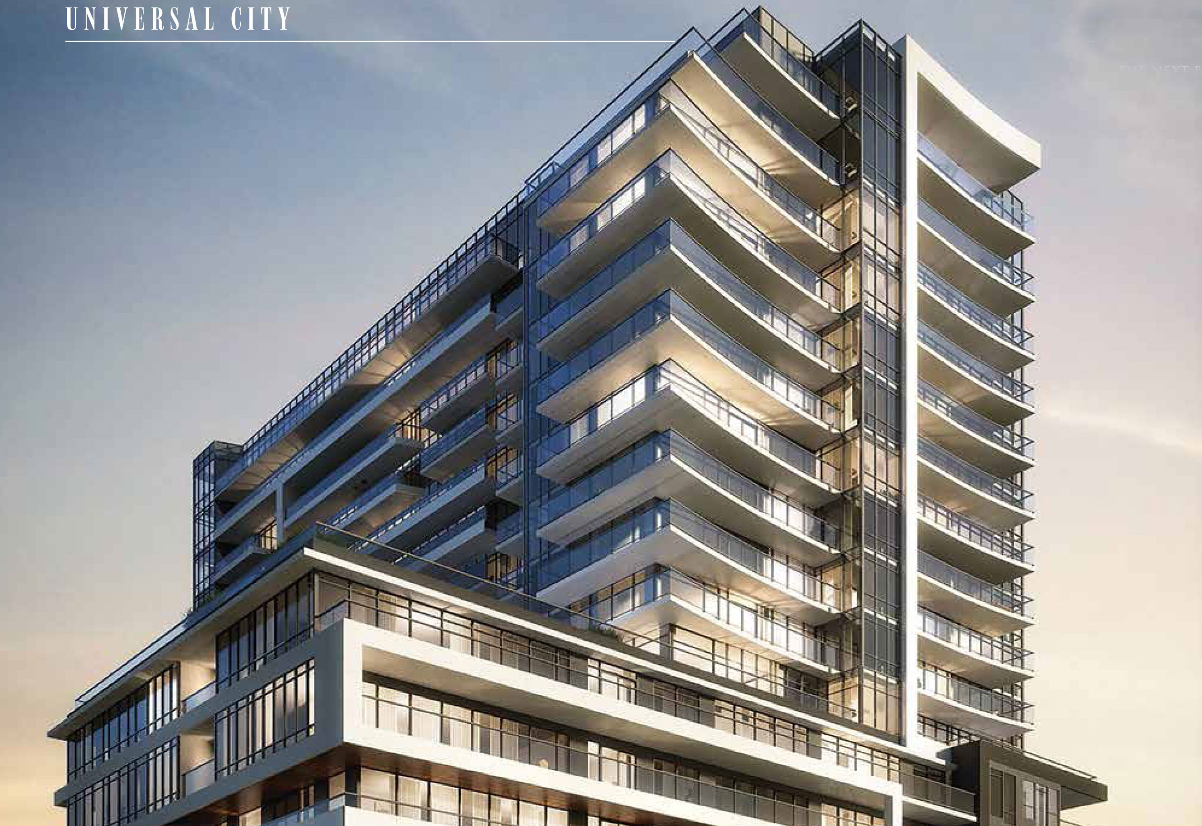 Universal City Condos rendering