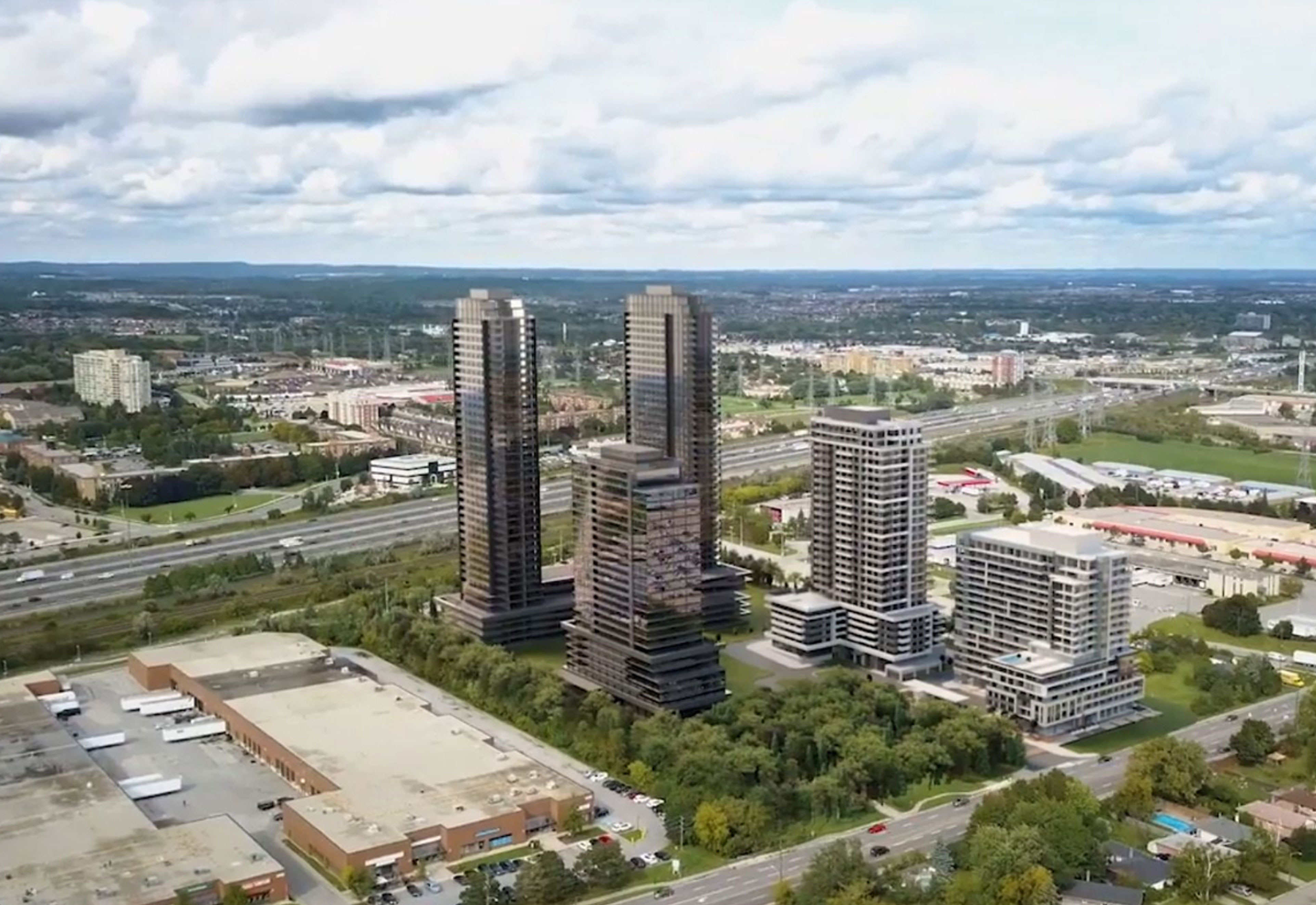 Universal City Condos rendering
