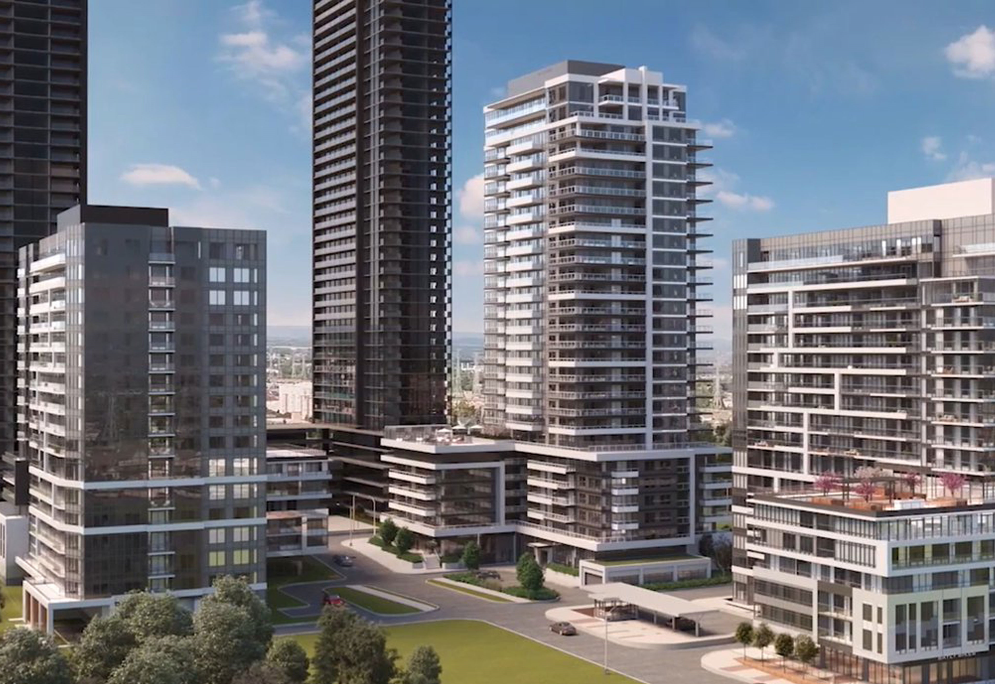Universal City Condos rendering