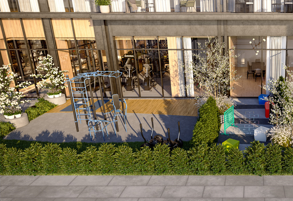 Exhale Condominiums rendering