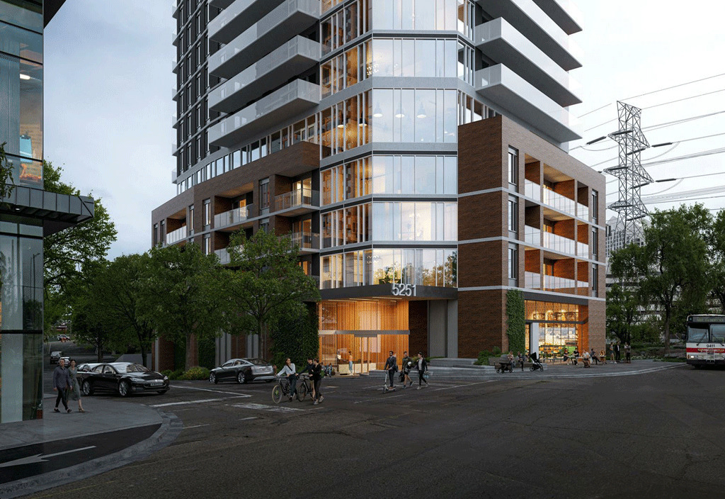 Kipling Station Condos rendering