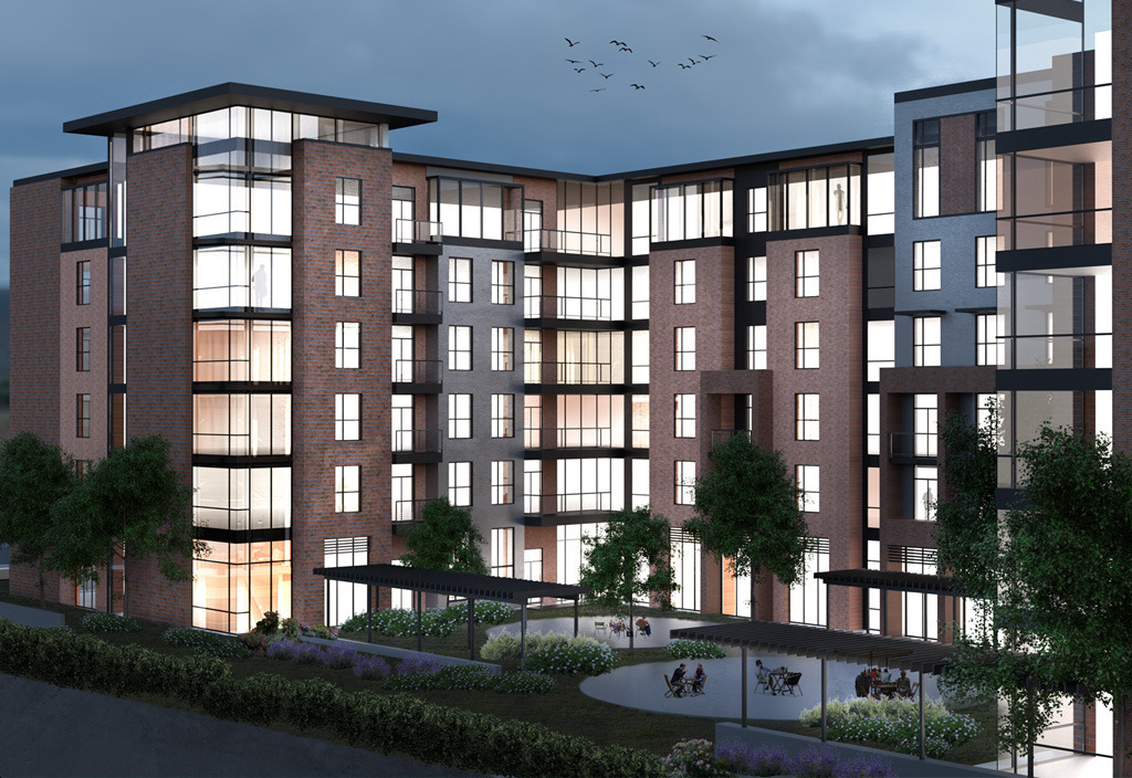 The District on Gardiners rendering