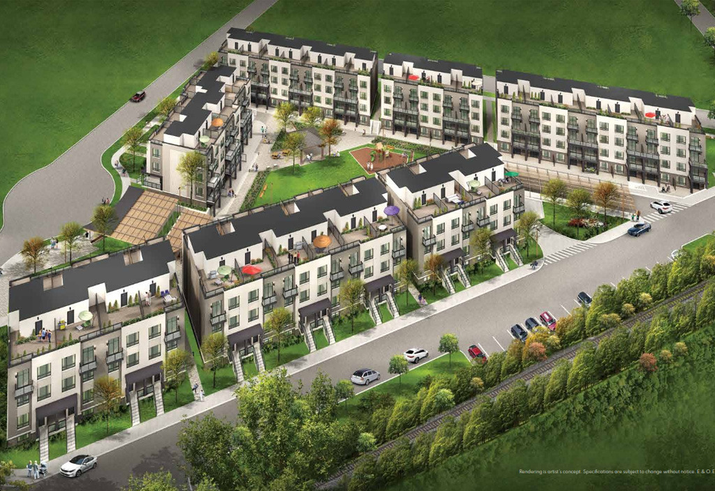 Downtown Aura rendering