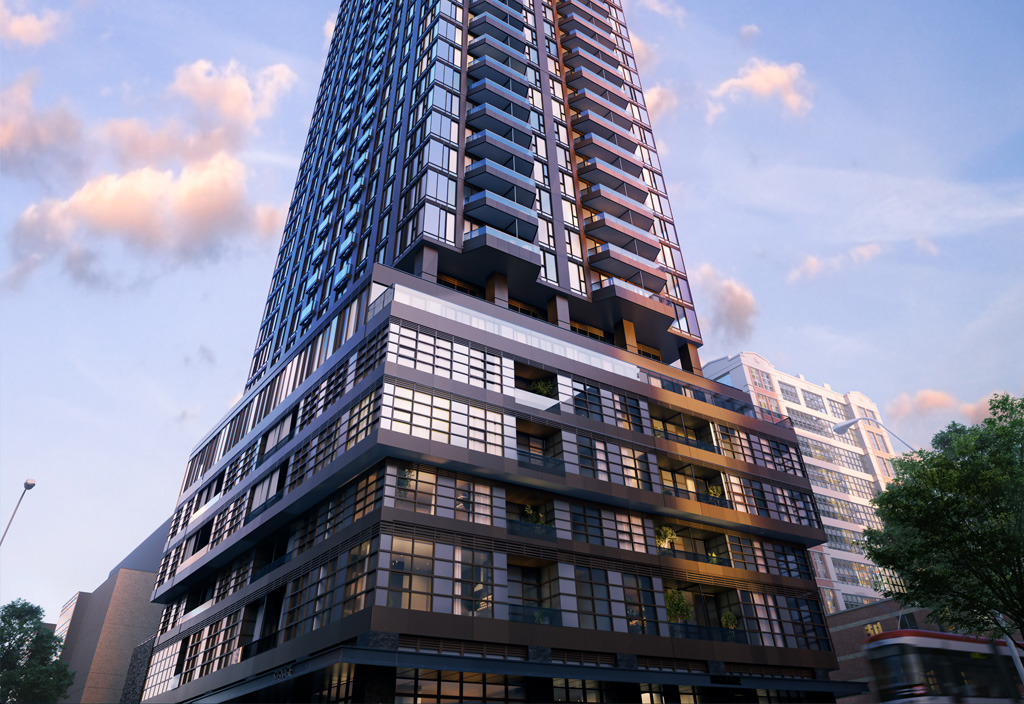 Centricity Condos rendering