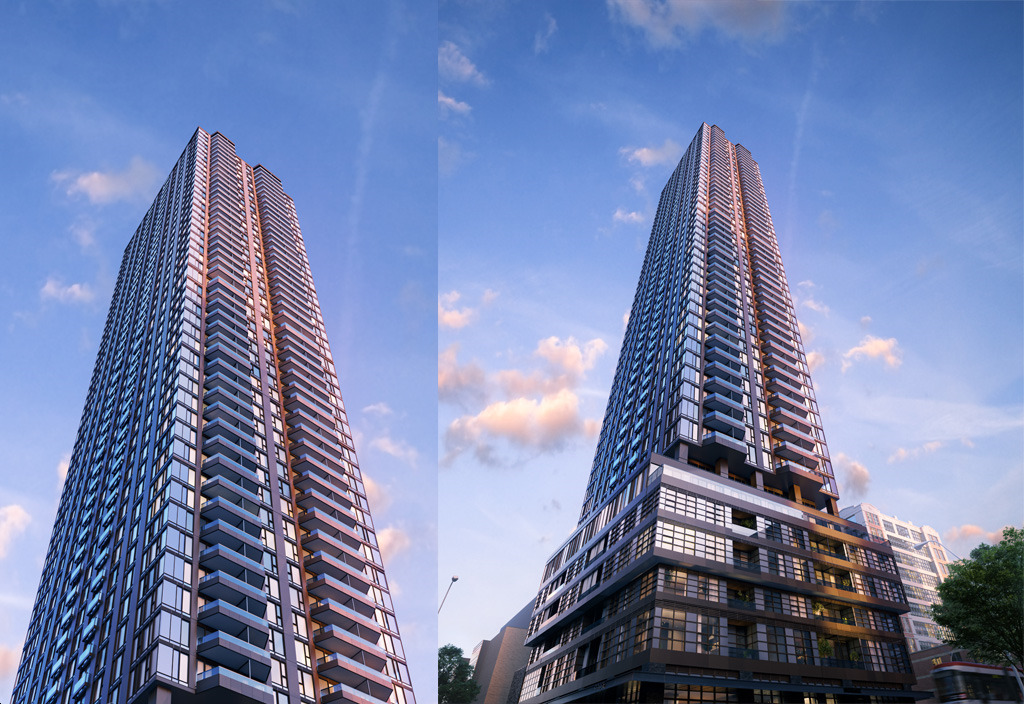 Centricity Condos rendering