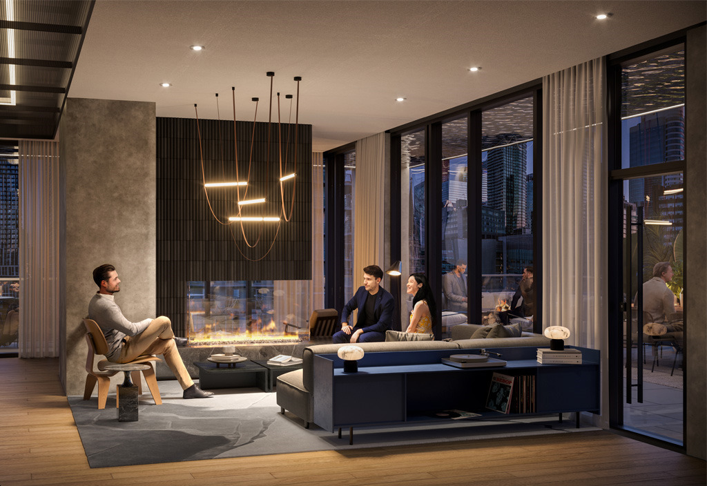 Centricity Condos rendering
