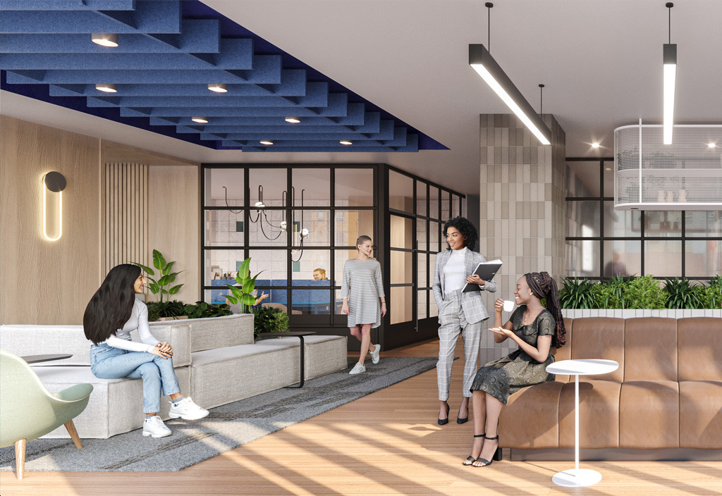 Centricity Condos rendering
