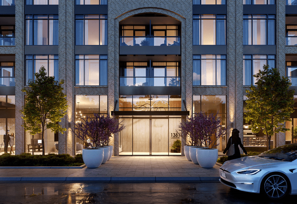 Exhale Residences on Lakeshore rendering