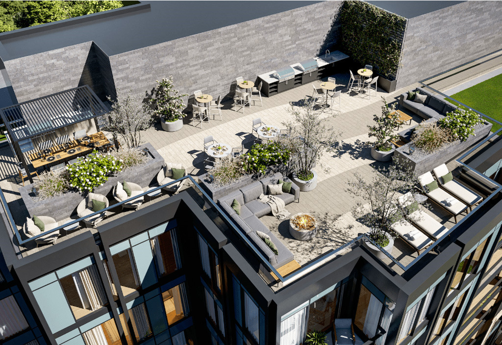 Exhale Residences on Lakeshore rendering