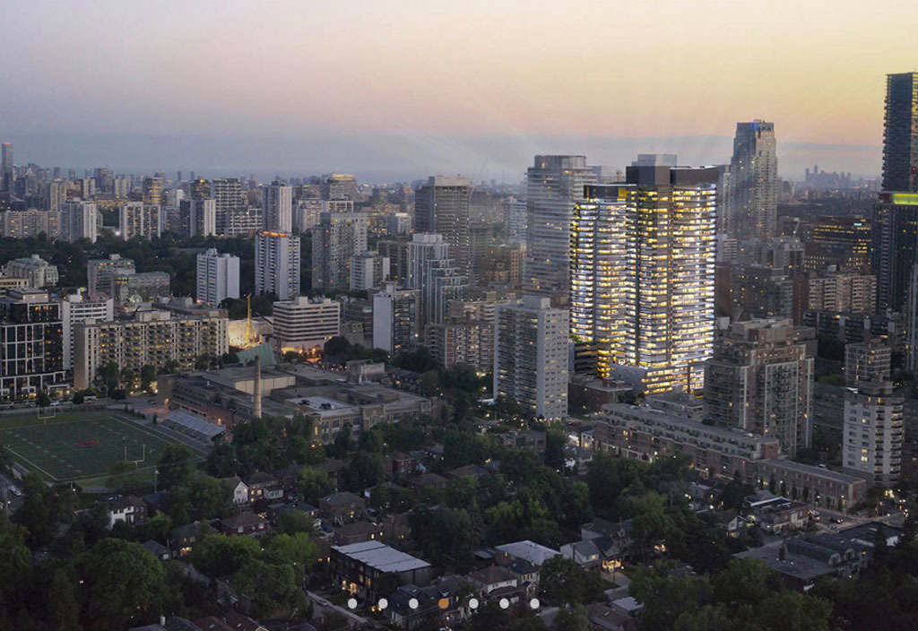 Line 5 – The South Tower rendering