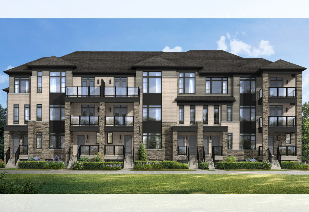 The Social Urban Towns rendering