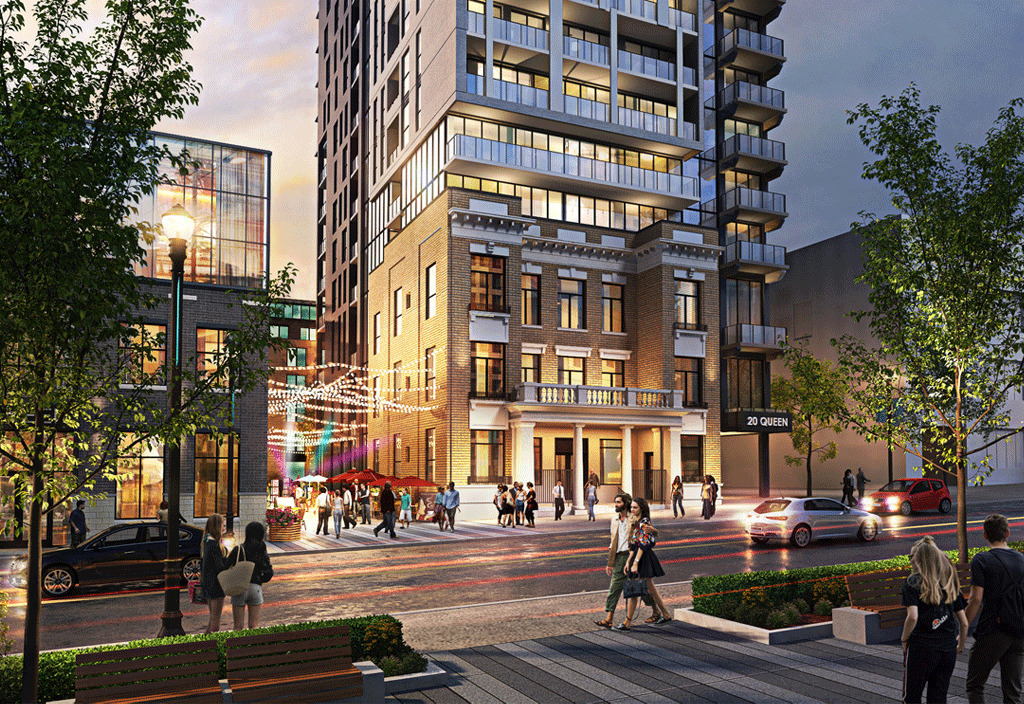 Q Condos rendering