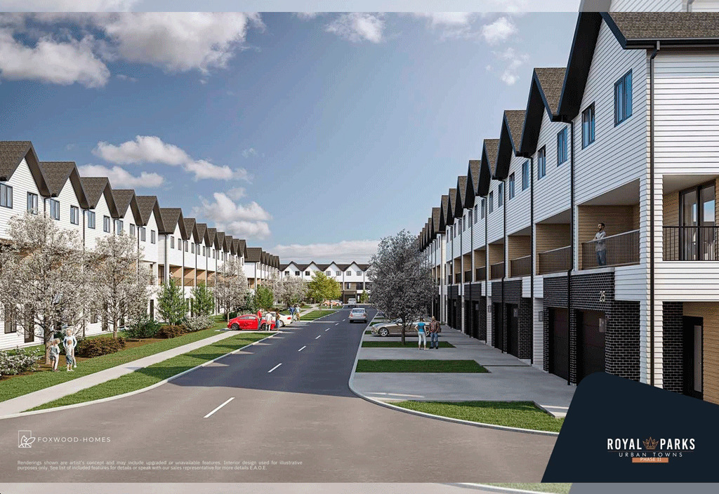 Royal Parks Urban Towns - Phase 2 rendering