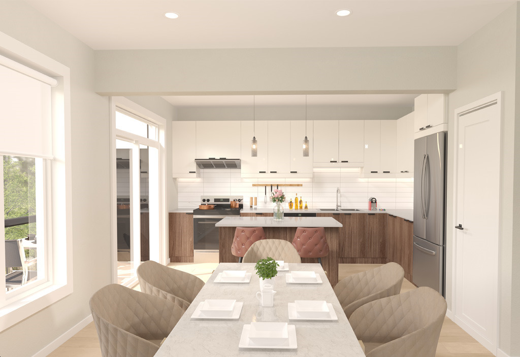 Aria Towns rendering