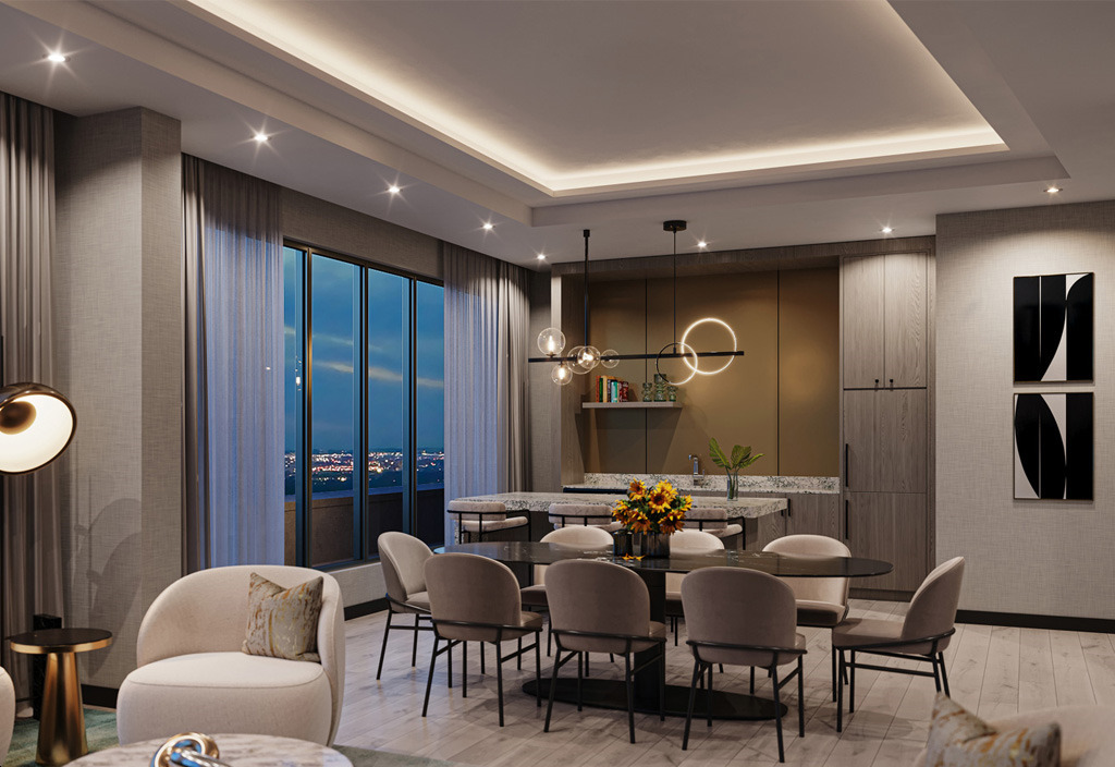 The Unionville rendering