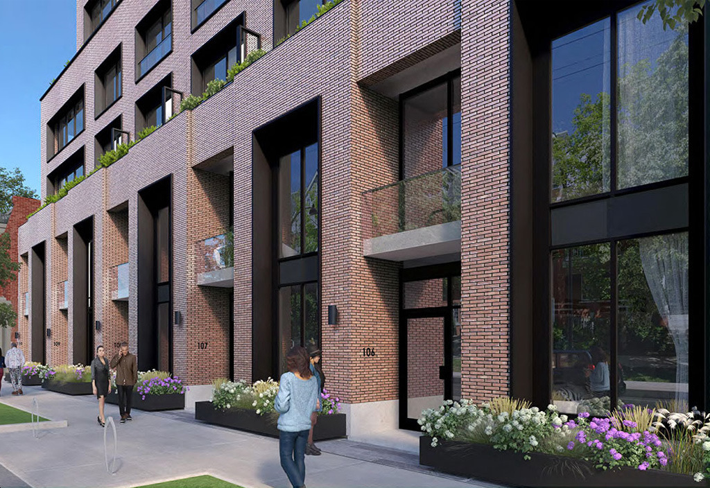 Bellwoods House Condos rendering