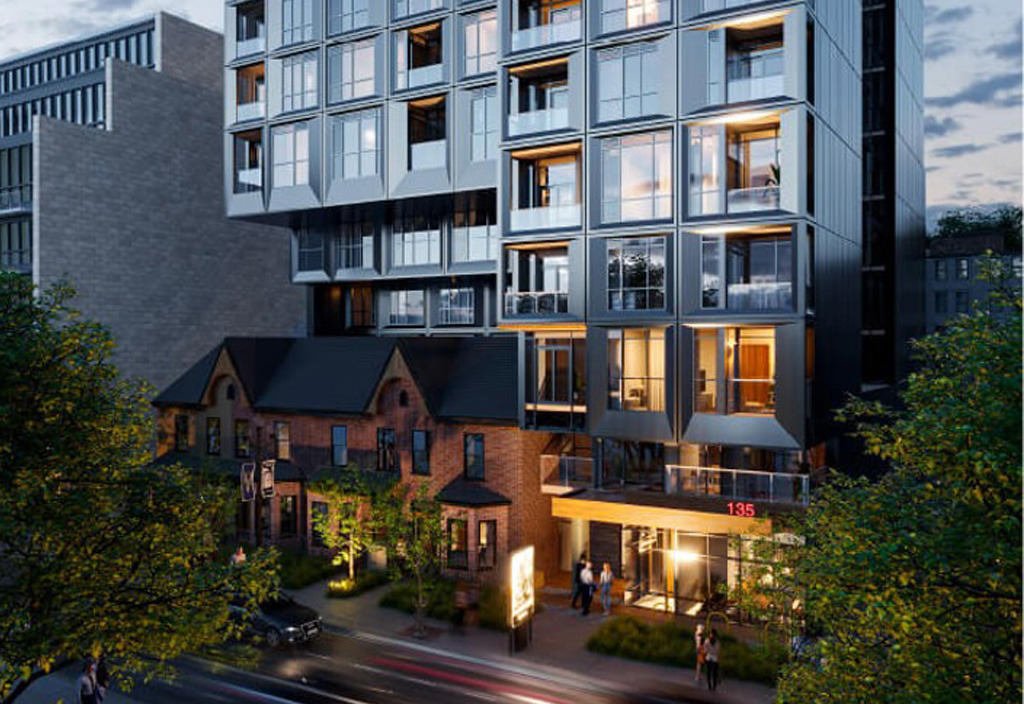 The Addison rendering