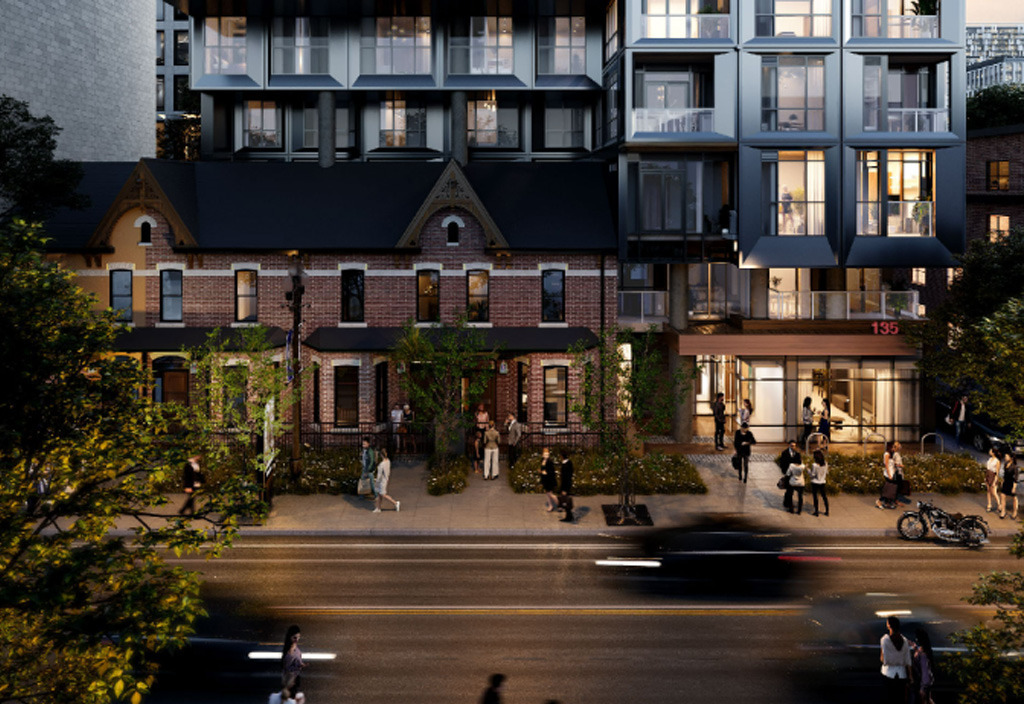 The Addison rendering