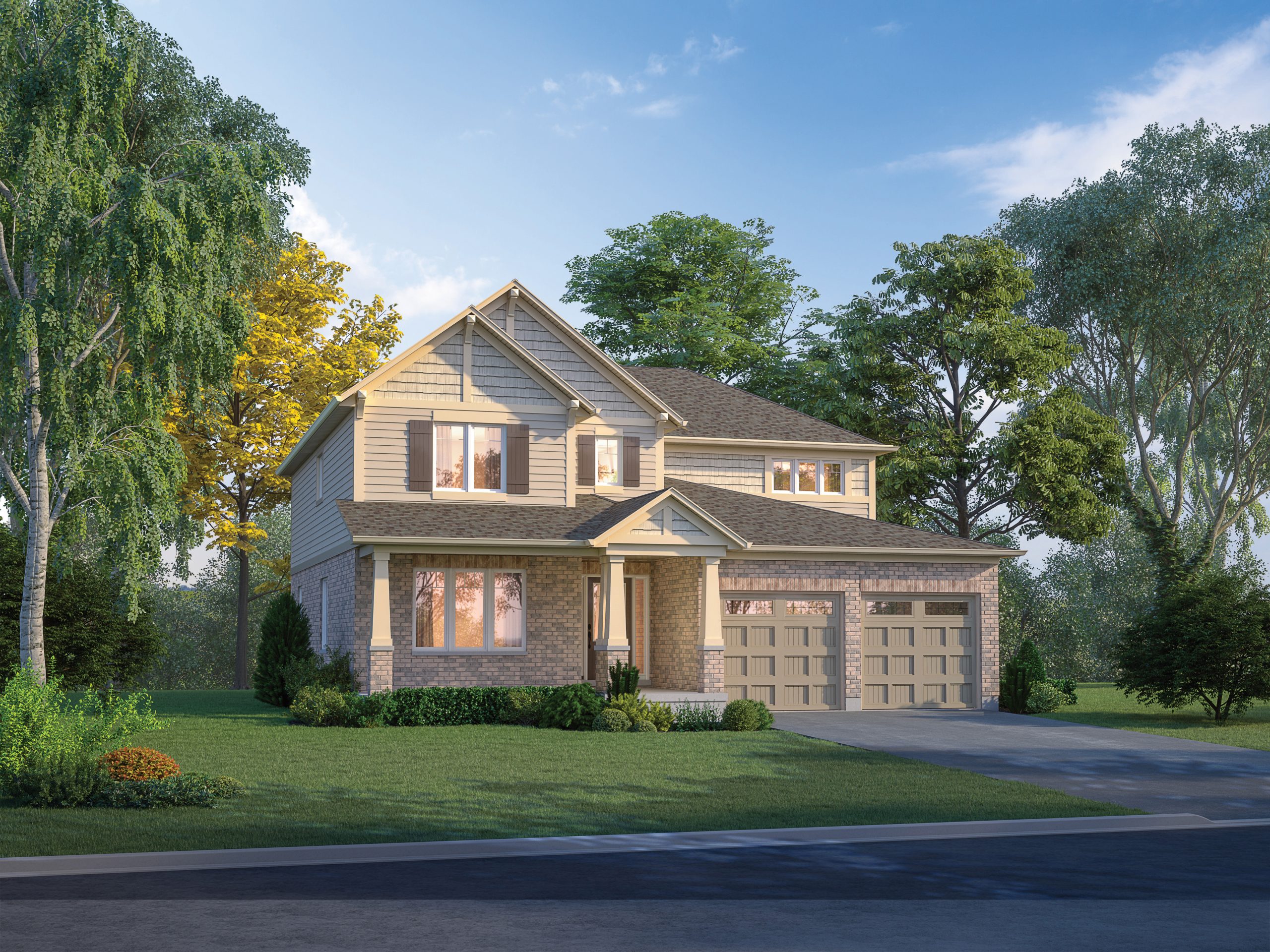 Westwoods on the Creek rendering