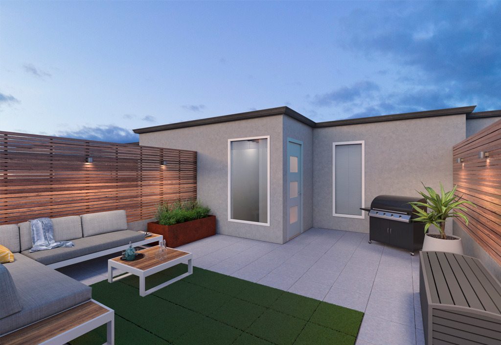 Pioneer Park Towns rendering