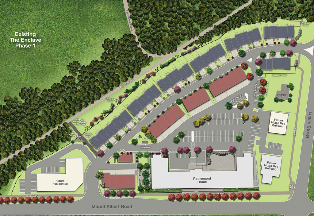 The Enclave at Sharon Village rendering