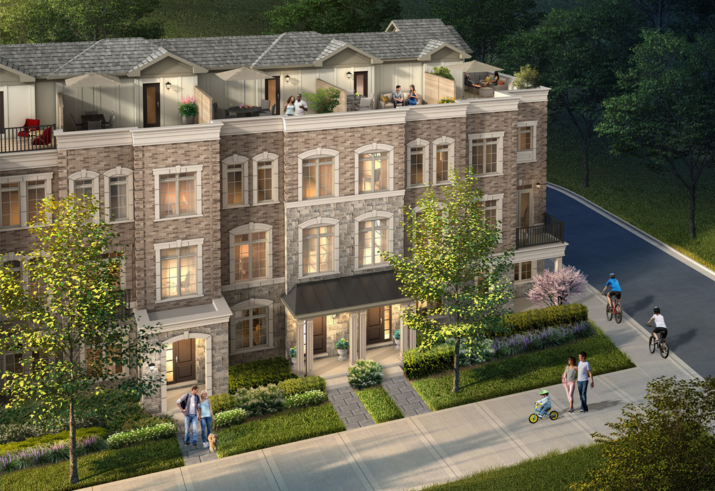 NY Walk Towns rendering