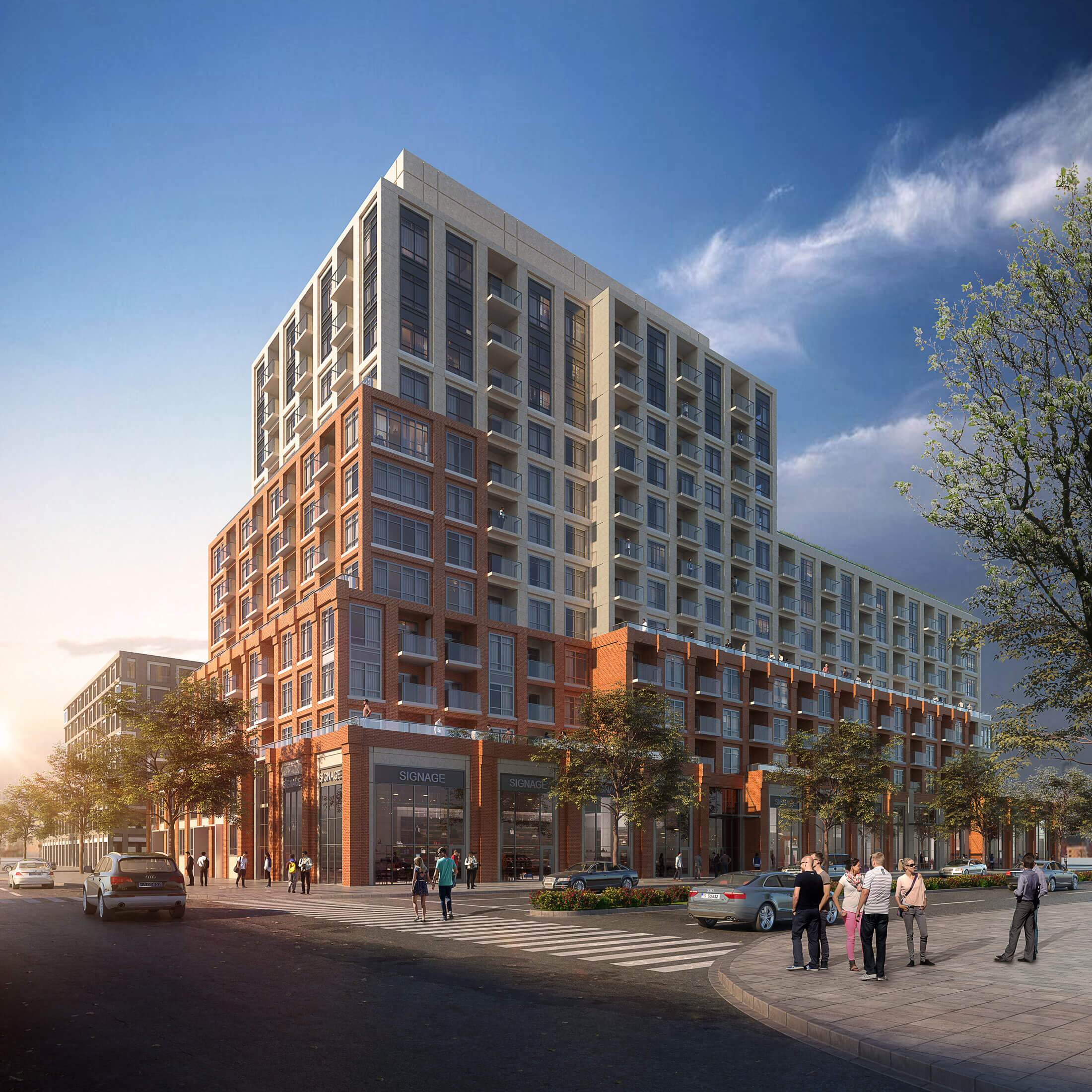 The Villages of Oak Park rendering