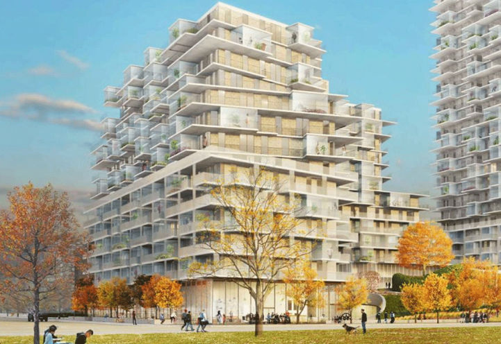 385 The West Mall Condos rendering