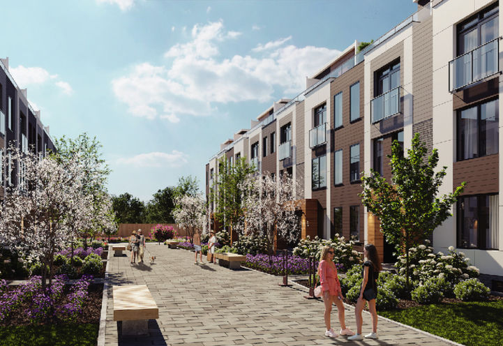 Qui Modern Towns rendering