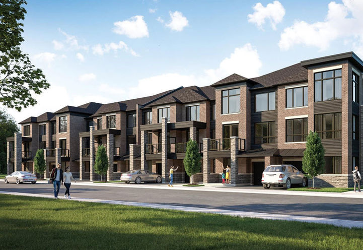 Urban North Townhomes rendering
