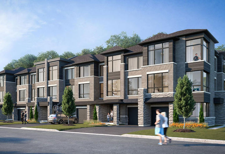 Urban North Townhomes rendering