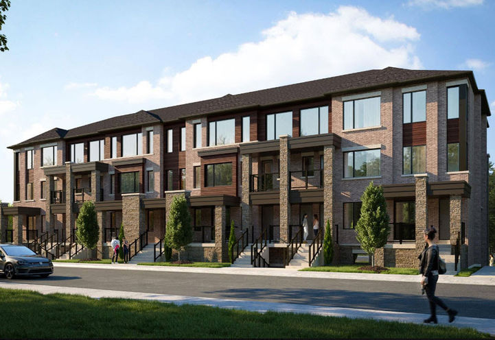 Urban North Townhomes rendering
