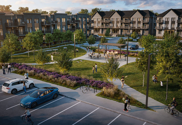 Northside Towns rendering