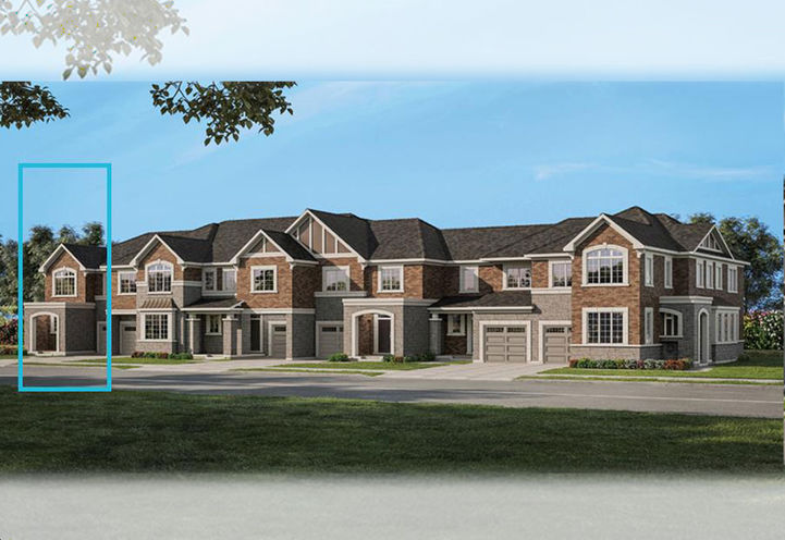 Hawthorne South Village Towns rendering