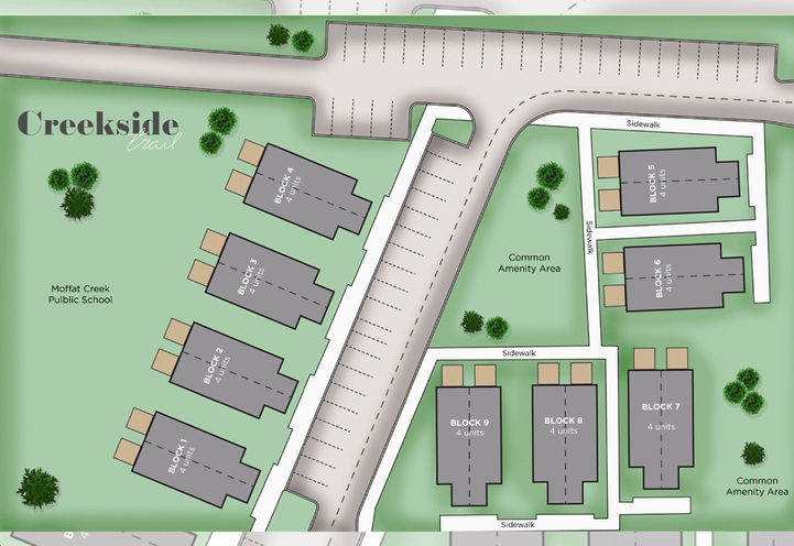 Creekside Trail rendering