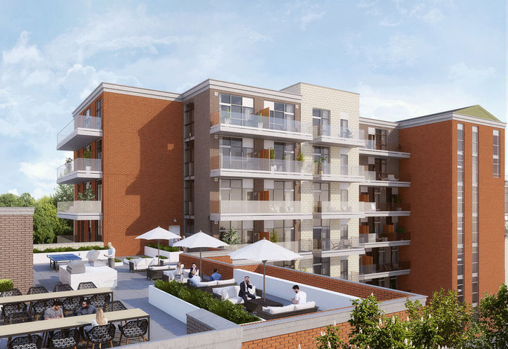 Crown Condominiums rendering