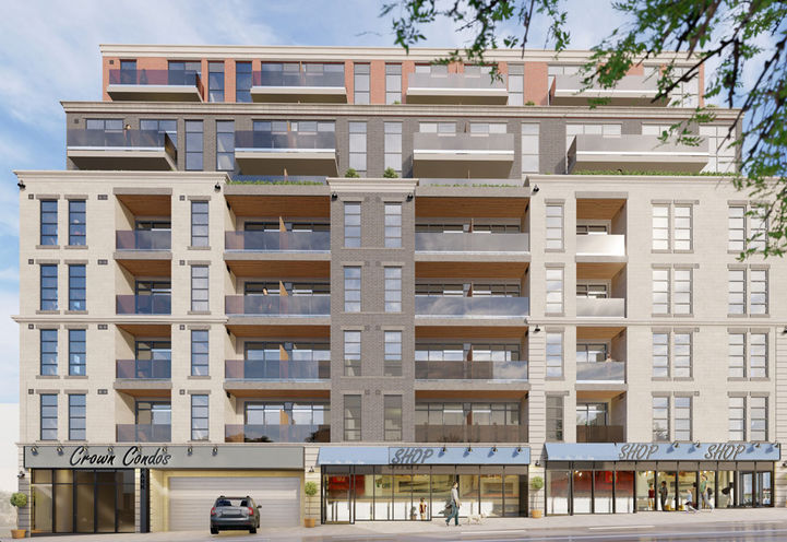Crown Condominiums rendering