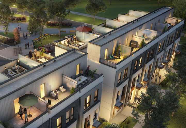 Joy Station Towns rendering