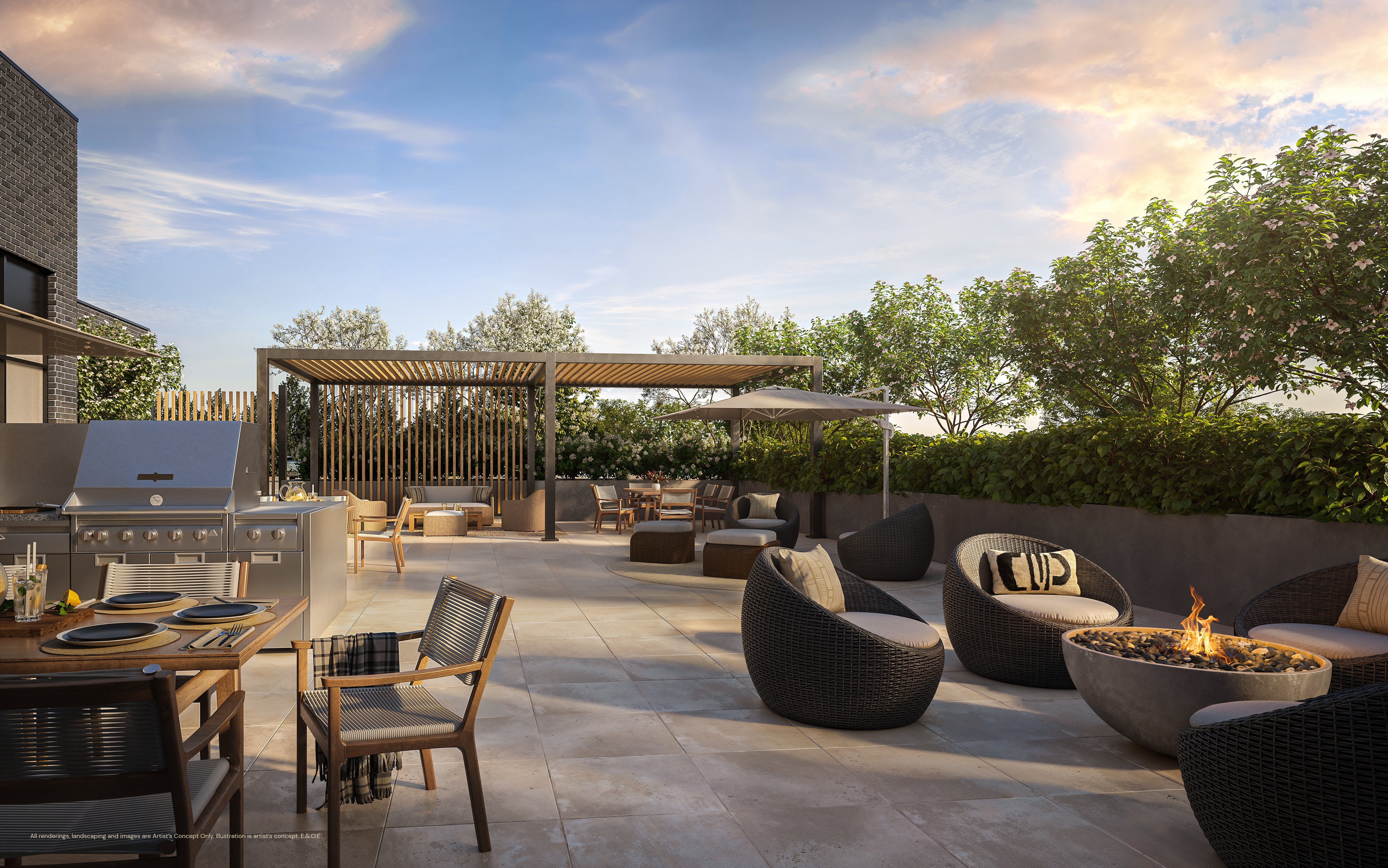 The Laurels Condos rendering