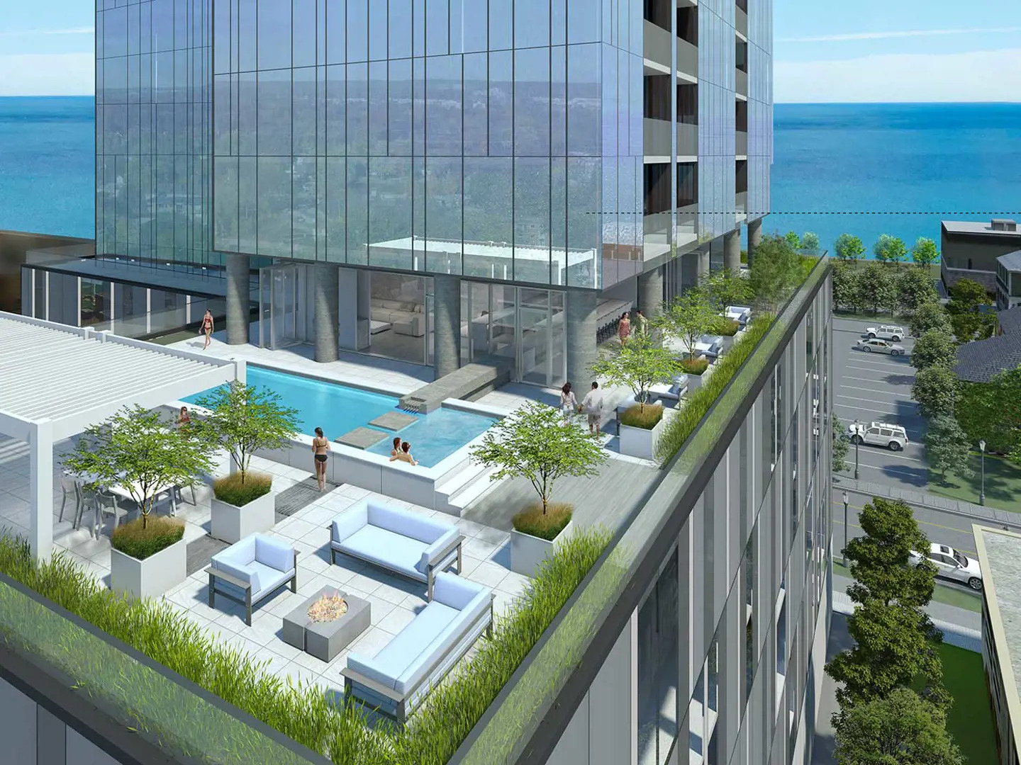 Nautique Penthouse Collection rendering